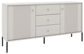 Komoda LUE beżowa/czarna