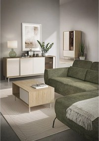 MINIO go for it, Stolik kawowy LITA 5, dąb olejowany/kaszmir