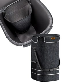 Jurhan Torba na zakupy na kółkach do schodów COMFORT, 50l, czarna