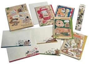 Papeteria z akcesoriami do pisania Words for Earth – Kartos