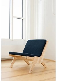 Ciemnoniebieski fotel Sway – Karup Design