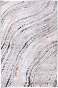 Dywan Alissa Fala Szara 200x290 Prostokąt