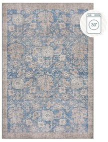 Niebieski dywan odpowiedni do prania 190x290 cm Orelia Global – Flair Rugs