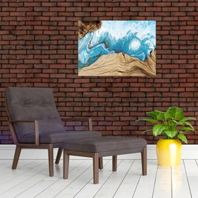Obraz - Drewno (70x50 cm)
