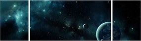 Obraz - Życie w kosmosie (170x50 cm)