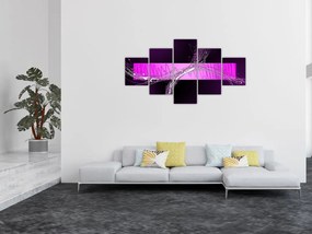 Abstrakcyjny obraz (125x70 cm)