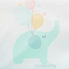 New Baby Rozkładane krzesełko dla dzieci Elephant,miętowe