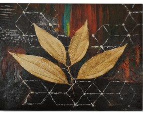 Ręcznie malowany obraz 100x70 cm Leaf – Wallity