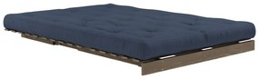 Ciemnoniebieska rozkładana sofa 140 cm Roots – Karup Design