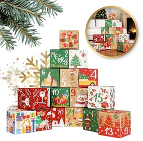 Kalendarz adwentowy BOXMAS DIY, 24 pudełka