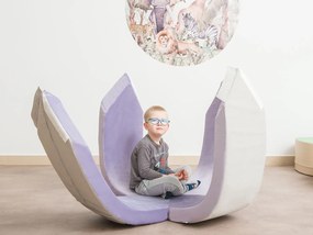 Dziecięce siedzisko do przedszkola - rozkładany Tulipan sensoryczny 4641818