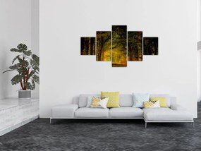 Obraz lasu (125x70 cm)
