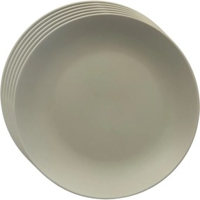 Orion Zestaw ceramicznych talerzy deserowychGreenish 20,5 cm, 6 szt.