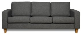 Ciemnoszara sofa 217 cm Focus – Scandic