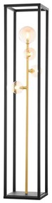 Jupiter 1911 - Lampa podłogowa NEPTUN 4xG9/14W/230V złota/czarna/dymny beż