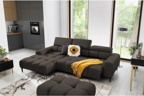 Narożnik PLAZA Mini Lewostronny w tkaninie Solar 28 WERSAL