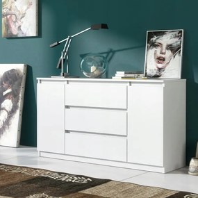 Komoda LUMINO 140 cm do Salonu Sypialni Biały