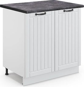 Szafka pod zlew biały domek wiejski 80x60x82 fame-line