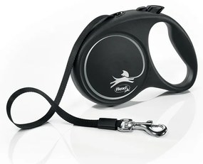 Flexi Samonavíjecí vodítko Black Design M, 5 m, 25kg