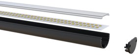 Lampa LED na biurko ALVARO, zacisk, pilot zdalnego sterowania