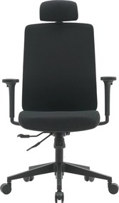 Ergonomiczny fotel biurowy do pracy Popstar Lux HR, zgodny z normą BHP