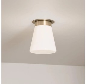 Kichler KL-ALBERS-F-T-CPZ-Lampa sufitowa ALBERS 1xE27/40W/230V śr.21,6cm brąz