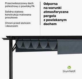 Blumfeldt Pantheon Robust Altana ogrodowa 3x3 m