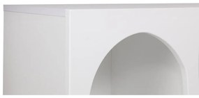 Biała wielopoziomowa półka 120 cm Lorin – Kalune Design