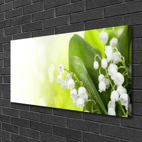 Obraz Canvas Konwalie Liście Kwiaty Łąka