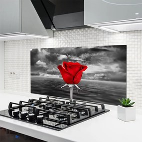 Panel Kuchenny Dzika Róża Nad Brzegiem Morza