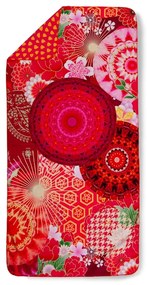 Czerwony ręcznik plażowy szybkoschnący 50x100 cm – HIP