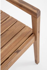 Drewniane krzesło ogrodowe w naturalnym kolorze Rodano – Bizzotto