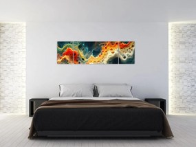 Obraz - Nowoczesna abstrakcja (170x50 cm)