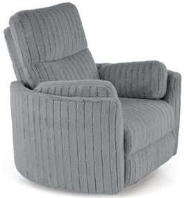 Popielaty rozkładany fotel wypoczynkowy  C0-K88