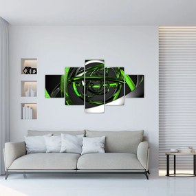 Obraz abstrakcji (125x70 cm)