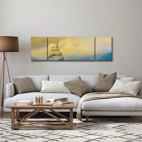 Obraz - Obraz statku ma morzu (170x50 cm)