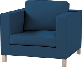 Pokrowiec na fotel Karlanda kolor granatowy