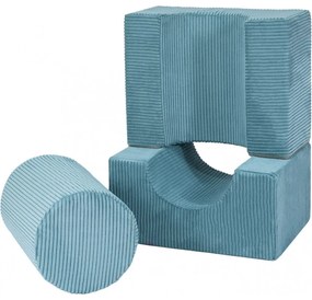 Aesthetic shape set 3-elementowy, turkusowy - meowbaby®