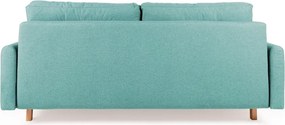 Turkusowa sofa rozkładana Bonami Selection Pop