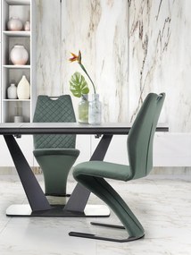 Krzesło velvet na jednej nodze K442