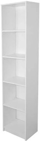Otwarty Regał Biały Słupek 40 Cm B8-L60