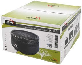 Grill stołowy na węgiel drzewny Cattara Keg, ø 30 cm
