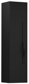 Szafka łazienkowa VOG 33 cm czarny mat z czarnym uchwytem KROFAM