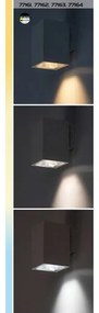 Rabalux 77162 zewnętrzna oprawa ścienna LED Urfa,18W, IP65, biała, 16 cm
