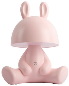 Jasnoróżowa lampa dziecięca Bunny – Leitmotiv