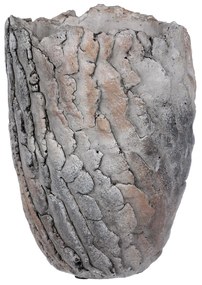Betonowa donica Stone szara, 16 x 22 cm