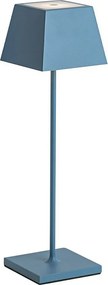 Siesta Blue przenośna i ładowalna lampa stołowa LED IP54