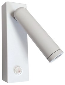 Kinkiet lampa wisząca LED punktowa metalowa AT82-1KL-White