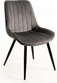 Zestaw 6 Krzese Lene Aksamitne