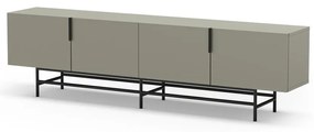 Zielonoszara szafka pod TV 200x63,5 cm Eldia – Marckeric